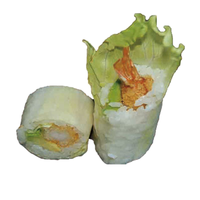 Rollo Rice Gambas tempura